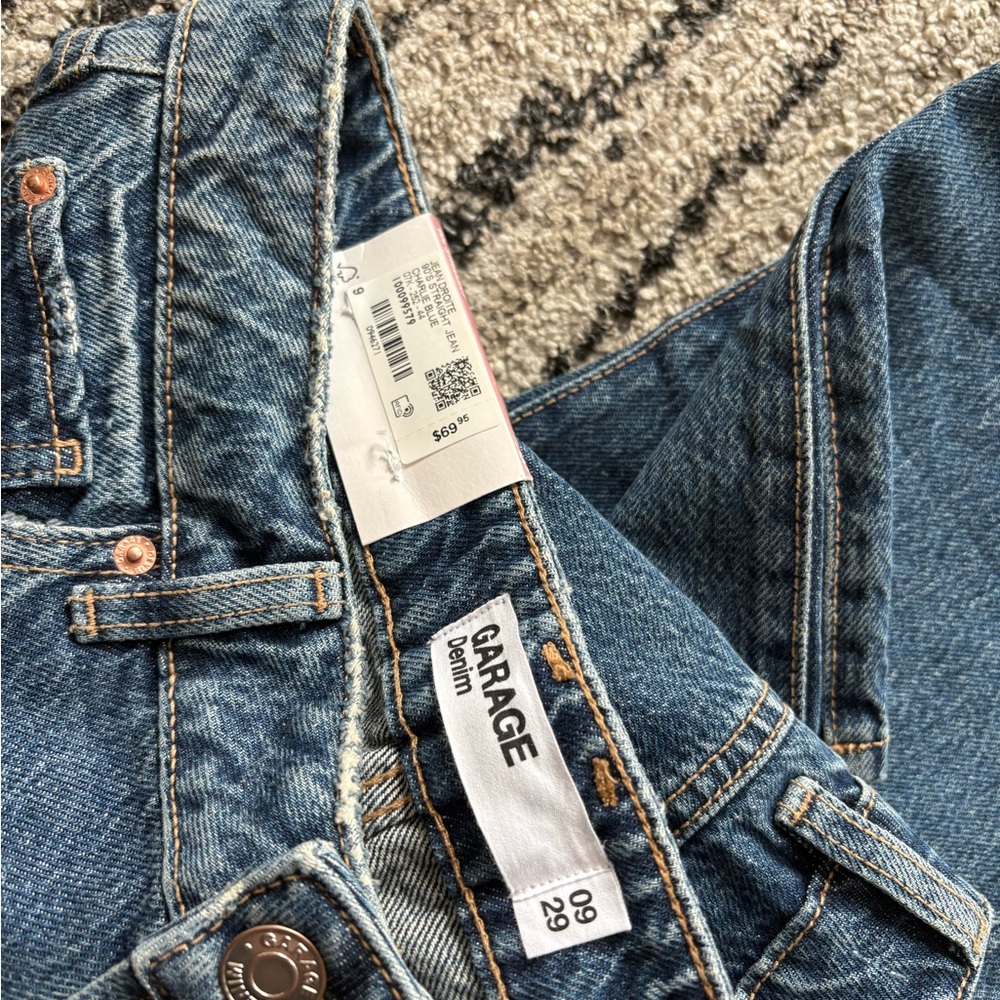 Garage '90 Straight Jeans (Charlie Blue) - Picture 3 of 4